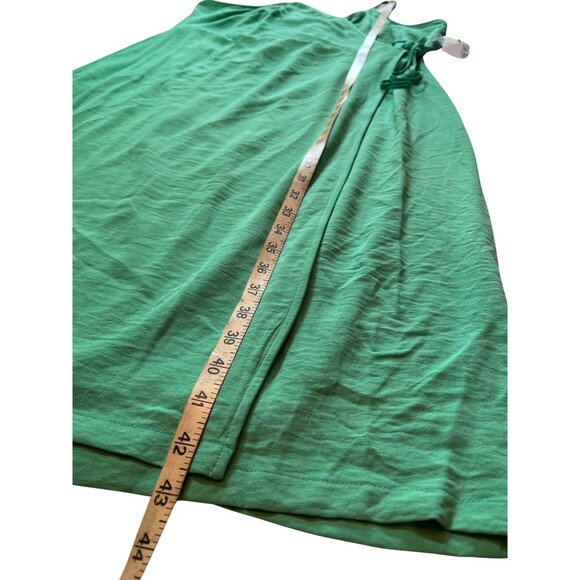 NWT Nine West Wrap Dress Teal Mint Green Midi Spaghetti Straps V-Neck Tie XXL‎ - Picture 8 of 16